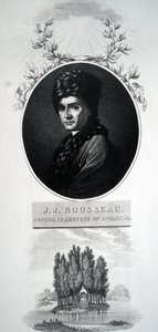 Jean-Jacques Rousseau. tekijältä Unbekannt