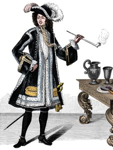 Jean Bart tai Barth 1651-1702, ranskalainen yksityismies, 1690-luku tekijältä Unbekannt