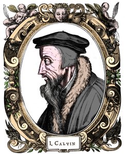 Jean Calvin, ranskalainen teologi, 1581 tekijältä Unbekannt