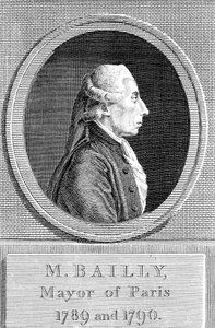 Jean Sylvain Bailly 1736-1793, ranskalainen tähtitieteilijä, kirjailija ja poliitikko tekijältä Unbekannt
