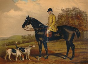 Jem. Morgan - Berkeley Hunt -metsästäjä, 1879. tekijältä Unbekannt