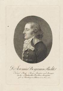 Jeremiah Benjamin Richter 1762-1807, n. 1800 tekijältä Unbekannt