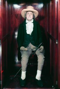 Jeremy Bentham, englantilainen sosiaalinen uudistaja ja filosofi tekijältä Unbekannt