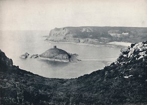 Jersey - Portelet Bay ja Janvrin Island, 1895 tekijältä Unbekannt