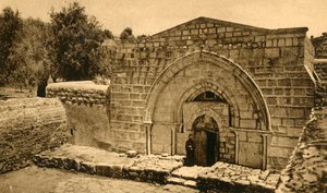 Jerusalem - Neitsytkirkko, c1918-c1939. tekijältä Unbekannt