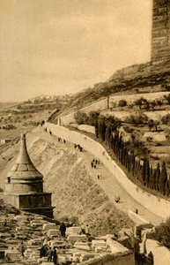Jerusalem - Absalomin hauta, c1918-c1939. tekijältä Unbekannt