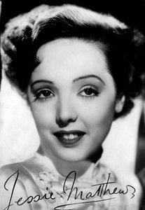 Jessie Matthews 1907-1981, englantilainen näyttelijä, tanssija ja laulaja, n. 1930-c1940 tekijältä Unbekannt