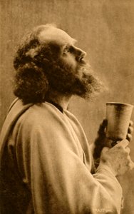 Jeesus viimeisellä ehtoollisella, 1922. tekijältä Unbekannt