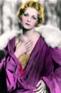 Joan Bennett 1910-1990. Amerikkalainen näyttelijä, 1900-luku tekijältä Unbekannt