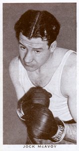 Jock McAvoy, brittiläinen nyrkkeilijä, 1938 tekijältä Unbekannt