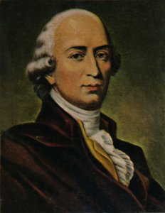 Johann Gottfried Herder 1744-1803. - Maalaus Graeflen mukaan, 1934. tekijältä Unbekannt