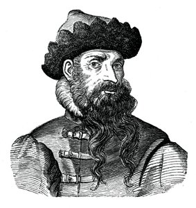 Johann Gutenberg, saksalainen metallityöläinen ja keksijä, 1500-luku, 1870 tekijältä Unbekannt