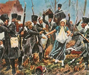 Johanna Stegen taisteluissa Lüneburgissa 2. huhtikuuta 1813 1936. tekijältä Unbekannt