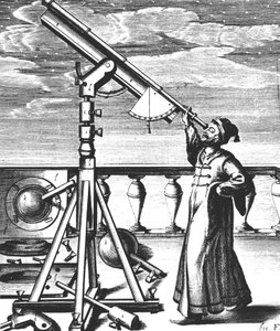 Johannes Hevelius, saksalainen tähtitieteilijä, 1647 tekijältä Unbekannt