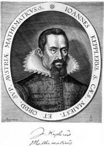 Johannes Kepler, saksalainen tähtitieteilijä ja fyysikko, n. 1600 tekijältä Unbekannt