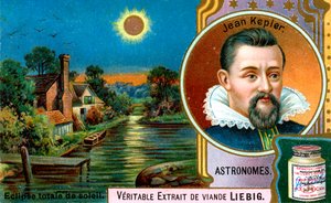 Johannes Kepler, saksalainen tähtitieteilijä, 1900 tekijältä Unbekannt