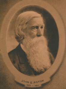 John Gibson Paton 1824-1907, skotlantilaissyntyinen protestanttinen lähetyssaarnaaja, 1910-luku tekijältä Unbekannt