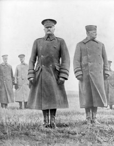 John Pershing ja Hunter Liggett, amerikkalaiset ensimmäisen maailmansodan kenraalit, maaliskuu 1918 tekijältä Unbekannt