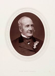 John Scott Russell, skotlantilainen rakennusinsinööri ja laivaston arkkitehti, n. 1870-luku tekijältä Unbekannt