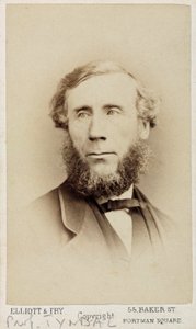 John Tyndall, irlantilainen fyysikko, c 1875 tekijältä Unbekannt