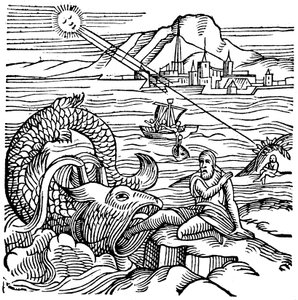 Valas sylkeytti Joonan, 1557 tekijältä Unbekannt
