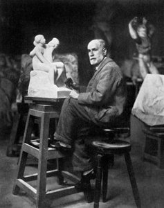 Joseph-Antoine Bernard 1866-1931, ranskalainen kuvanveistäjä, 1931 tekijältä Unbekannt