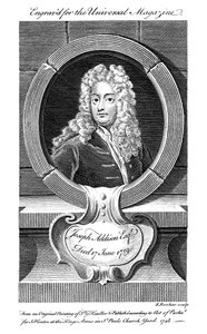 Joseph Addison, englantilainen poliitikko ja kirjailija, 1800-luku tekijältä Unbekannt