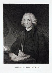 Joseph Priestley, englantilais-amerikkalainen teologi ja kemisti tekijältä Unbekannt