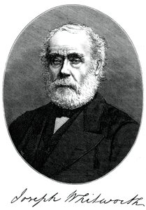 Joseph Whitworth, brittiläinen insinööri, yrittäjä ja keksijä, 1880 tekijältä Unbekannt