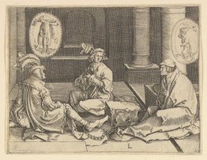 Joseph vankilassa -kopio, 1600-luku. tekijältä Unbekannt