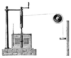Joule-laite lämmön mekaanisen ekvivalentin määrittämiseen, 1872 tekijältä Unbekannt