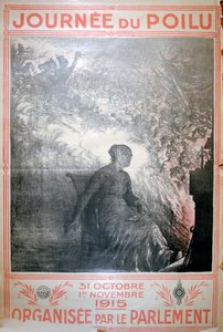 Hairy Day, 31.10.-1.11.1915, Ranskan ensimmäisen maailmansodan juliste, 1915 tekijältä Unbekannt