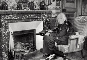 Juliette Adam, ranskalainen kirjailija ja feministi, 1929 tekijältä Unbekannt