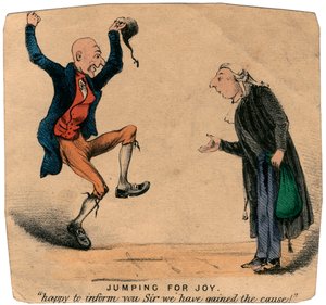 Jumping for Joy - iloinen voidessani ilmoittaa teille, Sir, olemme saaneet asian! tekijältä Unbekannt