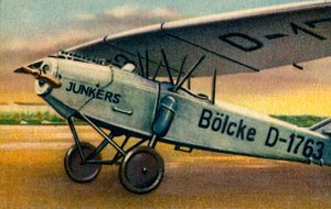 Junkers T 26E -kone, 1920-luku, 1932. tekijältä Unbekannt