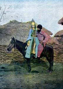 Kabardin pariskunta matkalla, 1890 tekijältä Unbekannt