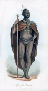 Bechuanan kafir, 1848 tekijältä Unbekannt