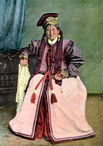 Kalmykin prinsessa, v1890 tekijältä Unbekannt