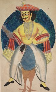 Kartikeya, 1800-luku. tekijältä Unbekannt