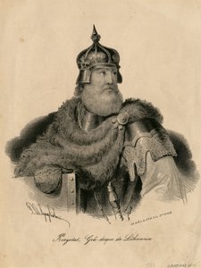 Kestutis, Liettuan suurruhtinas, 1840 tekijältä Unbekannt
