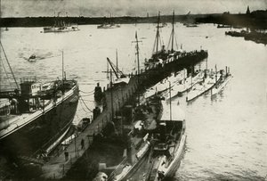 Kielin satama, 1919. tekijältä Unbekannt