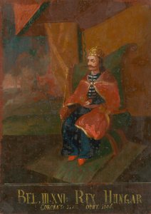 Unkarin ja Kroatian kuningas Bela III, 1700-luvun ensimmäinen puolisko... tekijältä Unbekannt