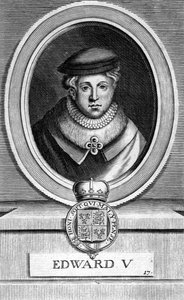 Englannin kuningas Edward V, 1470-1483 tekijältä Unbekannt