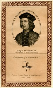 Englannin kuningas Edward IV tekijältä Unbekannt