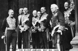 King George vs Silver Jubilee, Lontoo, 6. toukokuuta 1935 tekijältä Unbekannt