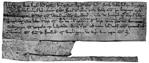 King Johnsin peruskirja, 1207 1910 tekijältä Unbekannt