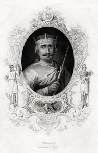 Englannin kuningas William II, 1860 tekijältä Unbekannt