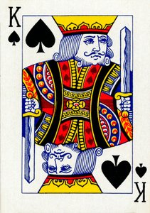 King of Spades Goodall & Son Ltd:n pelikorttipakasta, vuodelta 1940 tekijältä Unbekannt