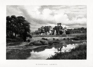 Kirkstall Abbey, Leeds, Yorkshire, 1896 tekijältä Unbekannt