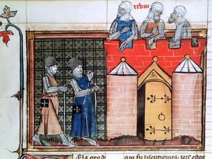 Temppeliritarit ennen Jerusalemia, 1099, 1300-luku tekijältä Unbekannt